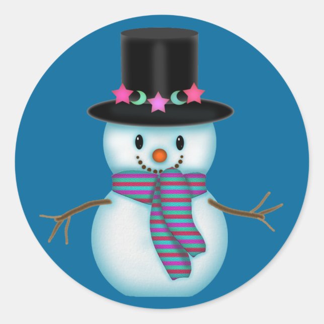 Stickers Little Snowman (Devant)