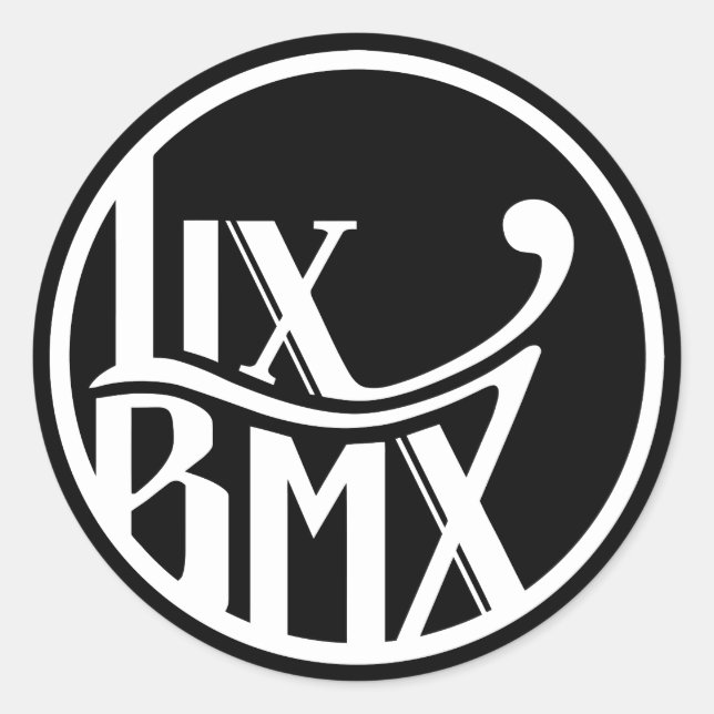 Stickers LixBMX (Devant)
