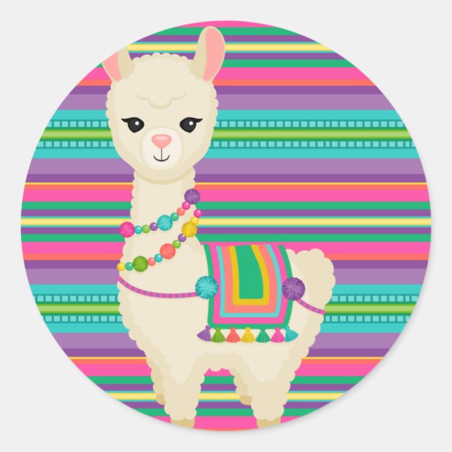 Stickers Llama (Devant)