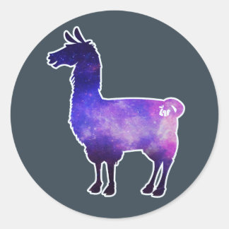 Stickers Llama galactique