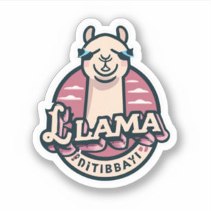 Stickers Llama où le plaisir rencontre la mode