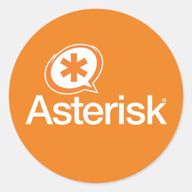 Stickers Logo Asterisk (Devant)