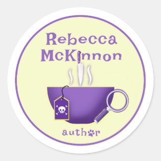 Stickers Logo Auteur Rebecca McKinnon Mystery