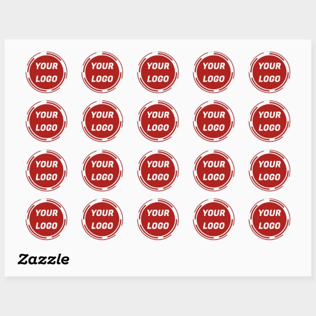 Stickers Logo Entreprise PERSONNALISABLE (Feuille)