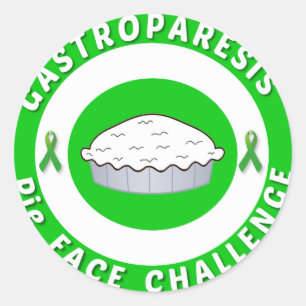 Stickers Logo GP Pie Face Challenge