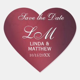 Stickers Logo Mariage Personnalisé - En forme de c