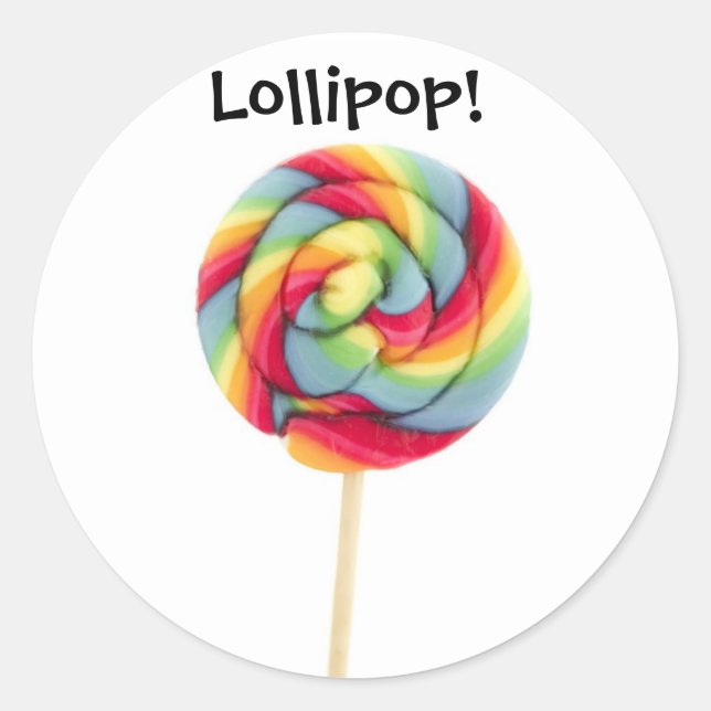 Stickers Lollipop (Devant)