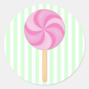 Stickers Lollipop rose