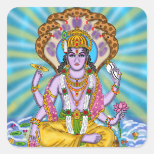 Stickers Lord Vishnu
