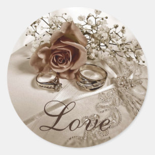 Stickers Love Wedding