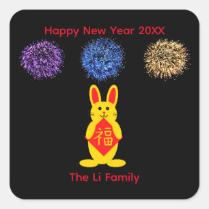 Stickers Lucky Rabbit #2-3