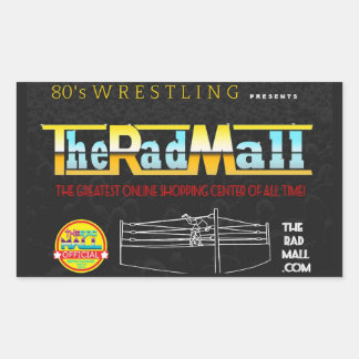 Stickers "Lutte des années 80" du Rad Mall (jeu de