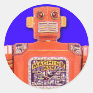 Stickers Machine Man (Feuille de 20)