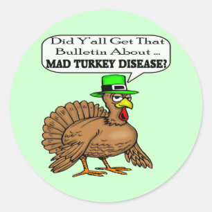 Stickers - Mad Turkey Disease
