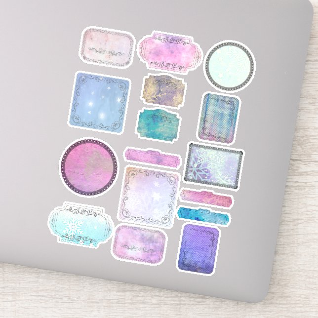 Stickers Magique d'hiver | Conception festive (Détail)
