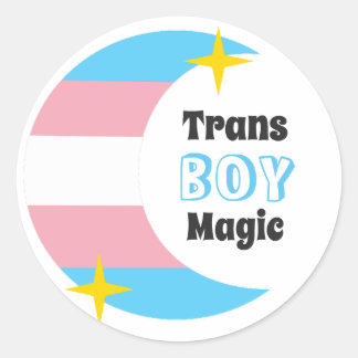 Stickers magiques Trans Boy