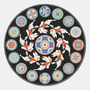 Stickers Mah Jongg Koi