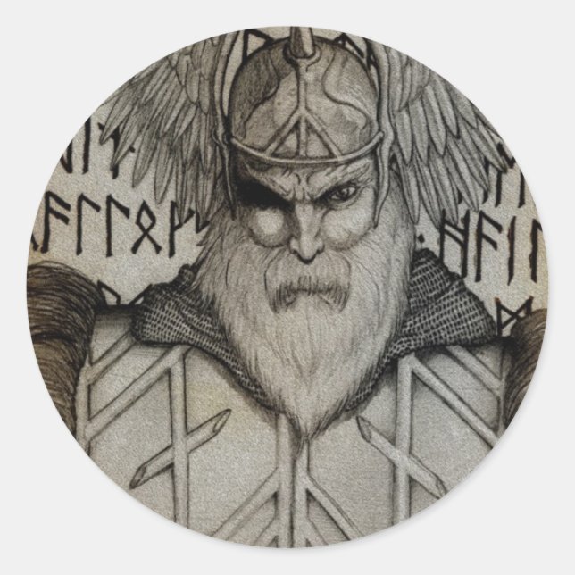 Stickers "Maître des Runes" (Devant)