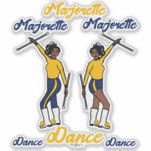 Stickers Majorette (Marine Gold) C