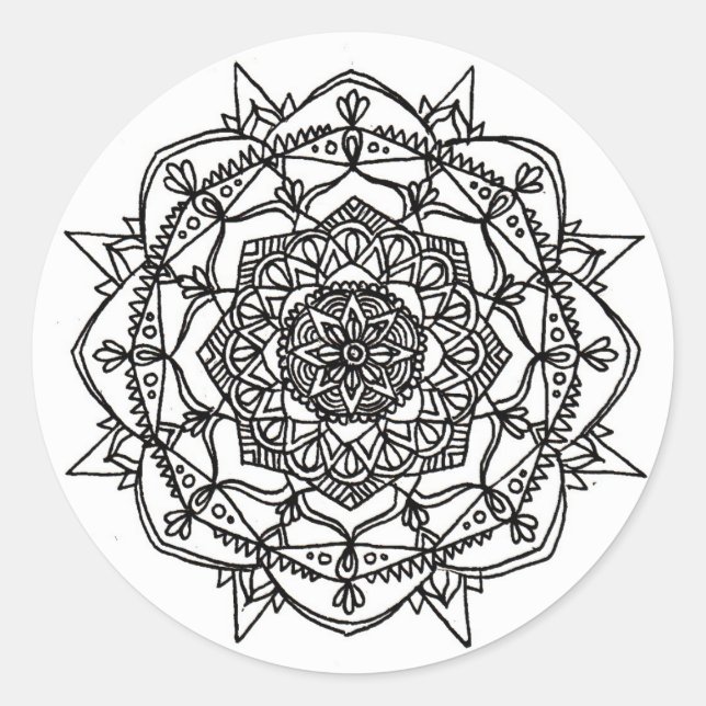 Stickers Mandala (Devant)