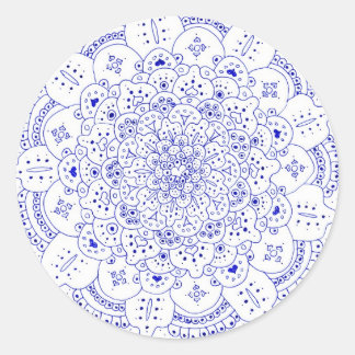 Stickers Mandala 5 Round