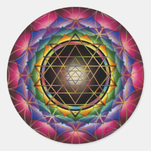 Stickers Mandala de graines de vie