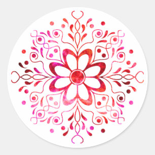 Stickers Mandala Flower