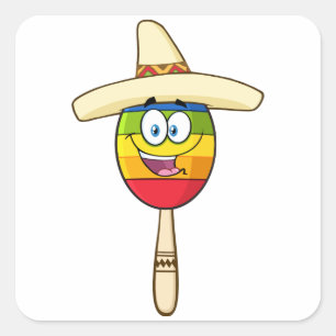Stickers Maraca mexicains