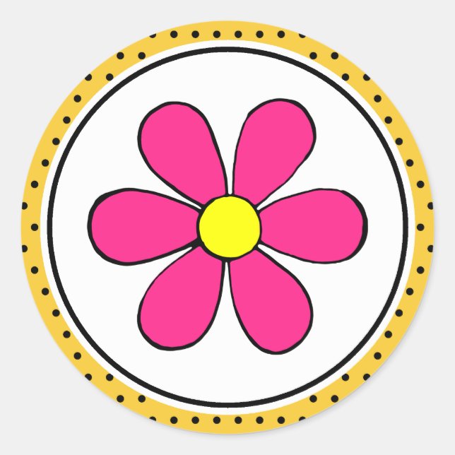 Stickers marguerite (Devant)