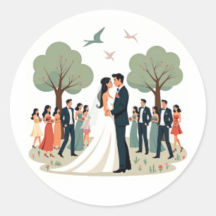 Stickers mariage