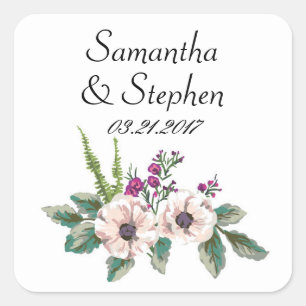 Stickers Mariage Blooms enchanteurs