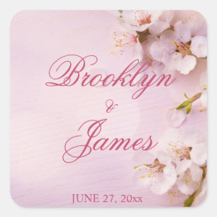Stickers Mariage Élégant Cherry Blossom