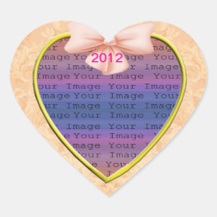 Stickers Mariage en Bow rose