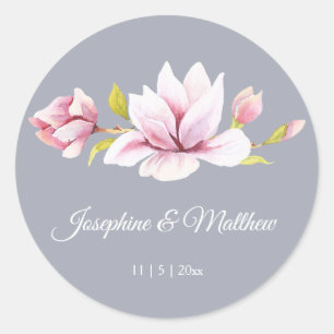 Stickers Mariage Floral de charme Magnolia