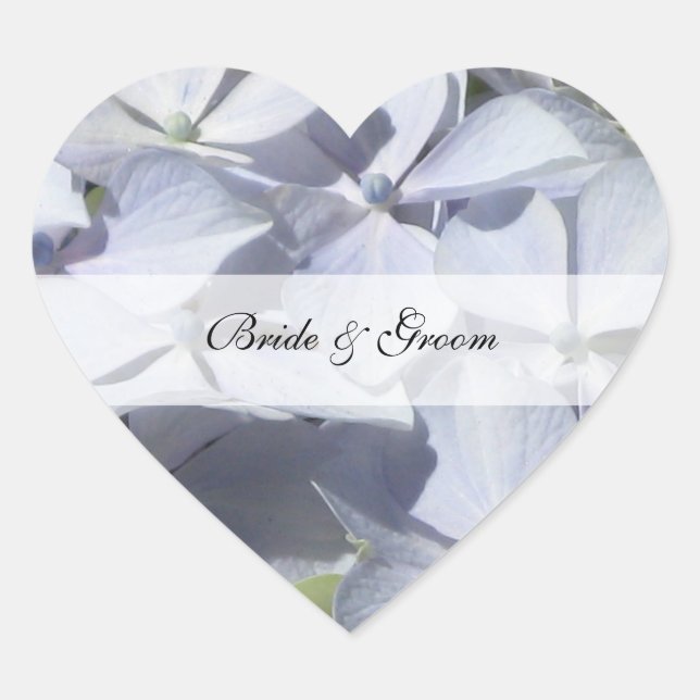Stickers Mariage Hydrangea (Devant)