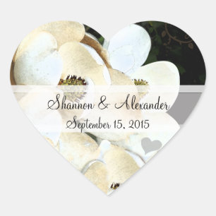 Stickers Mariage Magnolia vintage