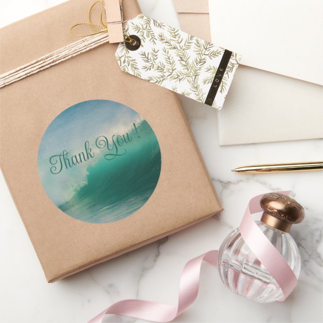 Stickers Mariage Ocean Waves (Cadeaux)