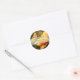 Stickers mariage rose jaune et papillon Favor (Enveloppe)