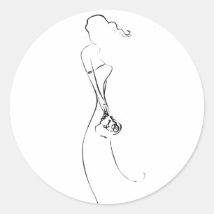 Stickers Mariage Silhouette Bride Clipart Mariage