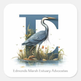 Stickers Marshian Heron