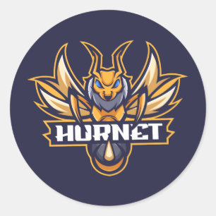 Stickers Mascotte Hornets