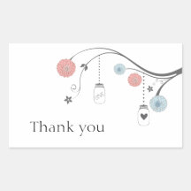 Stickers Mason Jar Tree