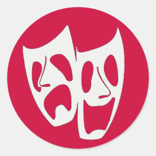 Stickers Masques Théâtre