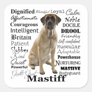 Stickers Mastiff Traits