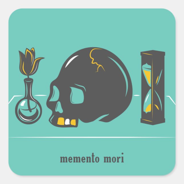 Stickers Memento Mori (Devant)