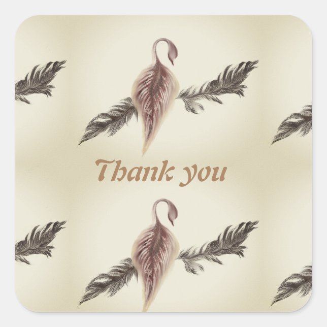 stickers Merci (Devant)