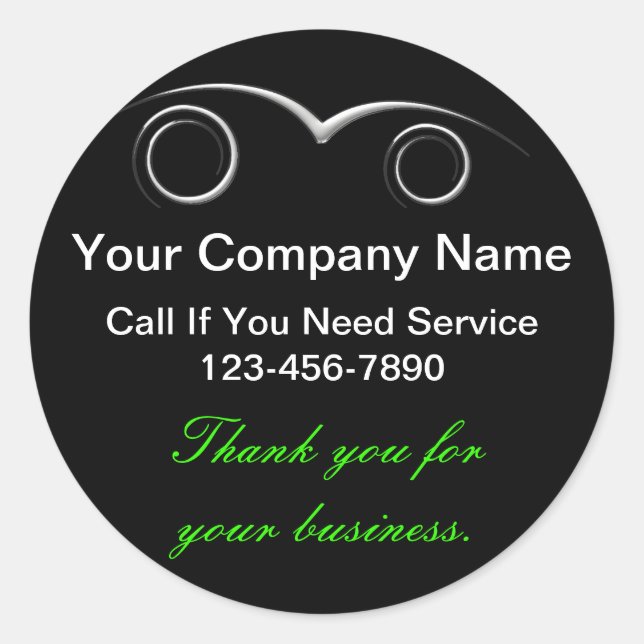 Stickers Merci automatique (Devant)