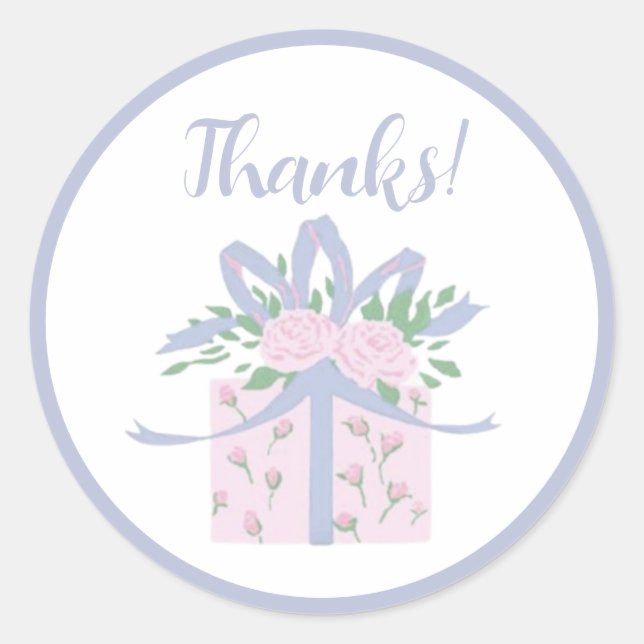Stickers Merci d'anniversaire - Chaque jour est un (Devant)