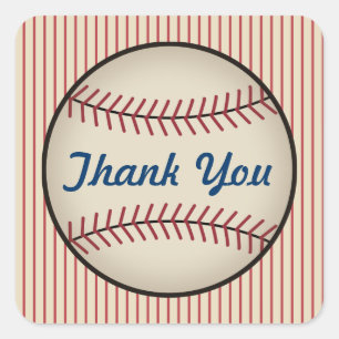 Stickers Merci de baseball vintages