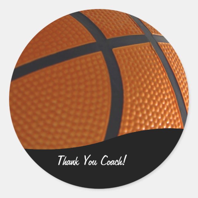 Stickers Merci de basket (Devant)